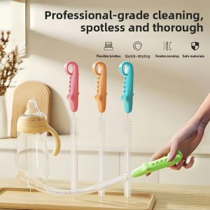 Besee | Long Handle Tube Cleaning Brush For Baby Bottles And Cups