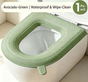 EVA Toilet Seat Pad Universal Toilet  Soft Pad  Thickened Toilet Seat  Waterproof Pad  Toilet Seat Washable Toilet Cushion 防水马桶垫