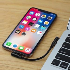 25CM Kabel Charger Kabel Data Mobile Tipe Micro USB Type C Fast Charging Charge Colokan