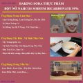 Baking Soda thực phẩm - Bicar Food Grade - Bột Nở hãng SolVay Ý, ứng dụng trong làm đẹp, làm bánh , phụ gia thực phẩm. 