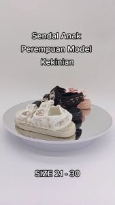 Sandal Anak Perempuan Import Kualitas Bagus Motif C H A N E L