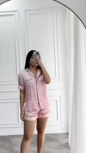 SS BY SHINTASARI - Cora Baju Pakaian Tidur Wanita Lengan Panjang & Pendek 7Set Pijama Premium Import