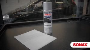 Chai xịt bảo dưỡng cao su lốp xe Rubber Protectant Sonax 340200 300ml - Duy trì độ đàn hồi chống nứt chống bạc màu - Tốc độ 247
