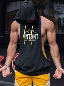 JIANSHENSHIJIAJIANSHEN | American Style Quick Drying Trendy Loose Fit Hooded Mens Vest