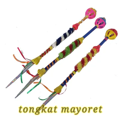 mainan anak tongkat mayoret tarian drumband