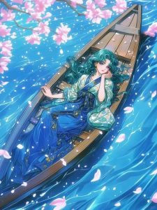 Bandai | Bộ Tranh Kim Cương 5D DIY Hình Vuông & Tròn Đầy Đủ Tranh Ghép Hình Anime Cô Gái Phong Cảnh Đồ Trang Trí Nhà Cửa Quà Tặng - Không Khung Phong Cách Nhật Bản Chất Liệu Acrylic
