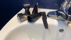 Maxgroom electric shaver IPX6 Waterproof Electric Hair Razor 4 in 1 Muilt Functional Body Hair Trimmer for Men Shaver Grooming Set groin shaver Body Shaver Private shaving device