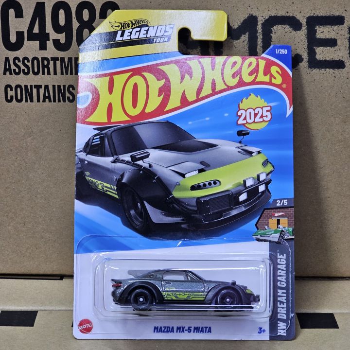 HOT WHEELS MAZDA MX5 MIATA HW DREAM GARAGE CASE C 2025 Lazada