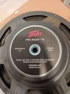 SPEAKER KOMPONEN PEAVAY PRO RIDER 15 INCH 300WATT