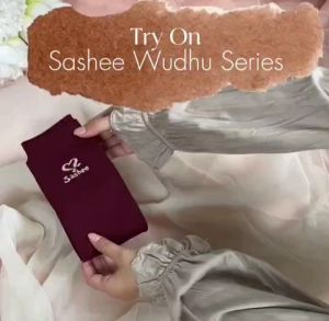 NEW VIORANO - Kaos Kaki Sashee Wudhu Umroh Haji Wanita Muslimah Warna Polos Model Basic