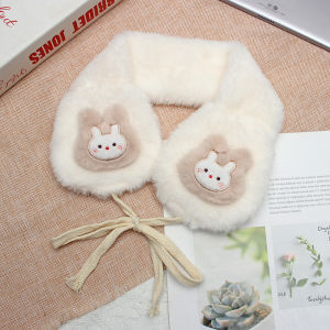 Korean Cute Foldable Plush Earmuff Female Winter Warm Student Girl Heart Ear Warmer Cartoon Bear Earmuff Ear Protection