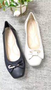 IVORY Sepatu Wanita Flat Loafer Import 888-V120