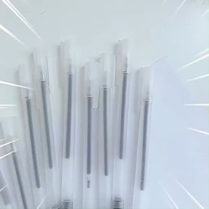 MD-A46 Pena Gel Alat Tulis Pulpen 0.5mm Motif Polos Simple / Pena Perlengkapan Sekolah Ballpoint