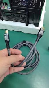 4K 144Hz HDMI 2.2 Cable Ultra High Speed 48Gbps EARC HDR10+ HDCP 2.3 for HDMI2.1 PS5 Xbox Series X/S Roku TV