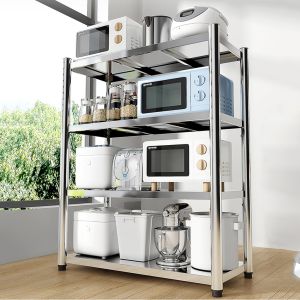 ชั้นวาง สแตนเลสโต๊ะ วางของครัว ชั้นวางของครัว ชั้นวางของครัว ชั้นวางหม้อชั้นวางหม้อห้องครัว ชั้นวางอเนก ประสงค์ สแตนเลส ชั้นวาง