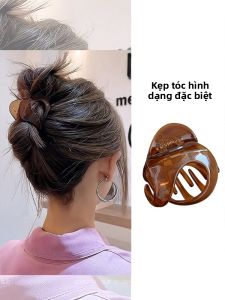 GUOQI | Kẹp Tóc Elegante Không Thường Xuyên Kích Cỡ Trung Bình