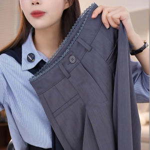 Drape High-end Casual Wide Leg Trousers