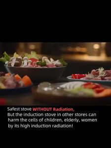 3500W Electric Ceramic Stove Burner Infrared Induction Cooker Inverter Countertop Cooktop Touch Screen Portable Desktop Infrared Induction Electric Pottery Stove Cook Fried BBQ