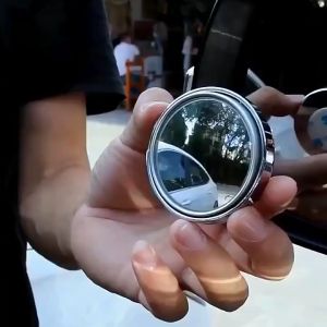 2Pcs Blind Spot Mirror Adjustable Kaca Spion Mobil 360° HD Mini HM036 - BE