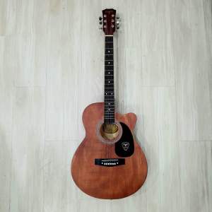 !!New Arrive!!OxWood ND-40 & ND-41” Acoustic Guitar & 40&41inch 4Eq Semi Acoustic Guitar With Pickguard BassWood Guitar