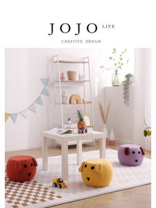 Modern Minimalist Living Room Decorative Shoe Changing Stool Sofa Side Table Wooden Material Low Height Versatile Furniture