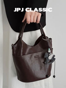 jpj | First Layer Tanned Leather Soft Everyday Tote Bag