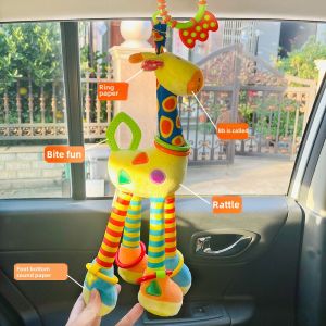 Baby Car Safety Seat Pendant Toy 0-1 Years Old Baby Stroller Wind Chimes Rattle Comfort Hanging Bedside