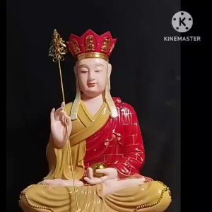 [ CAO 40 CM ] TƯỢNG ĐỊA TẠNG - ÁO CÀ SA [ BỘT ĐÁ + COMPOSITE ]