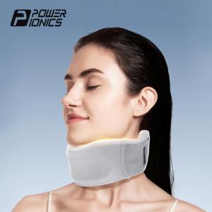 POWER IONICS Breathable Neck Support Brace for Migraine Cervical Collar Work Study Neck Pain Relieve