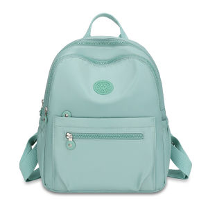Large Capacity Nylon Backpack Womens Fashionable Waterproof Sports Travel Bag Lightweight Durable Casual Travel Bag