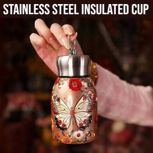 3D Embossed Little Chubby Stainless Steel Insulated Cup Tumbler: A Stylish and Functional Beverage Companion