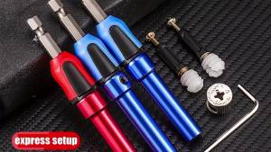 Bộ Nối Đồ Nội Thất 3 Trong 1 Bằng Hợp Kim Kèm Tua Vít Từ Tính Để Lắp Đặt Nhanh Chóng