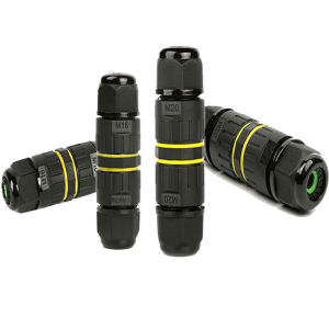 5pcs M16 M20 IP68 Waterproof Outdoor Cable Connector 2 way 2/3 Pin Terminal Wire Connectors for Electrical Light Junction Box