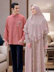 Baju Sarimbit Keluarga Nibras & Gamis Khadijah Koko Abizar