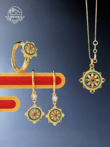 POTALA PALACE | Elegant Fine 925 Silver Necklace Pendant