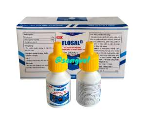 FLOSAL D 10ml - Tổng hợp Hô hấp thương hàn Tụ huyết trùng gà vịt heo bò