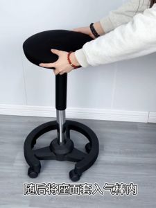 Bar Chair Home Use Moving Lifting Rotating Round Stool Luxurious Office Chair Rotatable Chair Beauty Salon Stool