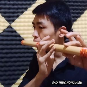 Sáo Mèo Kép Quấn Vải Hoa Văn Tông Đô