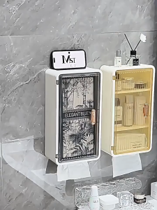 WE 4284 = 壁挂式收纳盒 Wall-mounted Storage Box #Product shown in actual photo‼️ Ready stock in Malaysia