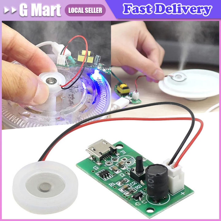 DC 5V Micro USB Ultrasonic Mist Maker Atomizer Transducer Atomizer Film Plate Accessories Humidifier Rubber Gasket