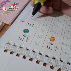 Buku Belajar Set 4in1 + Pen / Drawing Book / Sank Magic Copybook