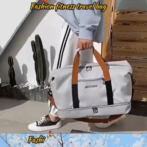 UISNMALL Travel Bag Women Men Korean Large Capacity Duffle Gym Sports Travelling Weekender Bags. # 2833