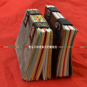 Original A6 Handmade Small Notebook Retro Casual Journal Book Crazy Horse Leather Nostalgic Travel Diary Cowhide Notepad