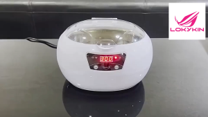 Máy làm sạch trang sức bằng sóng siêu âm LOKYKIN Rửa siêu âm đồng hồ kính mắt Máy rung làm sạch vàng bạc - niềng răng
