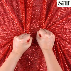 ผ้าปักเลื่อมยืด ผ้าปักเลื่อมลายริ้ว ผ้าปักเลื่อม ผ้าเลื่อม ผ้าวิ้งค์ๆ ผ้าจัดงาน ผ้าประดับตกแต่ง ผ้าตัดชุด ผ้าเมตร ผ้าหลา