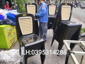 Ghế dựa đại 9 sọc màu đen cao cấp