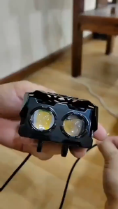 selling🔥 LED sports light motorcycle light 2LEDS 6000K fog headlight 12V 24V suitable for motorcycle SUV laser spotlight