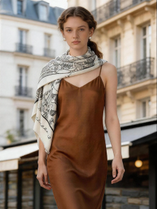 Pierre Cardin | Lightweight Warm Sun Protection Scarf for Air Conditioning Gift