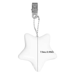 LED กระเป๋าถือกระเป๋าโคมไฟหัวใจรอบรูปดาว Touch Sensor กระเป๋า Night Light พร้อมพวงกุญแจของขวัญสําหรับสาวผู้หญิงเพื่อน