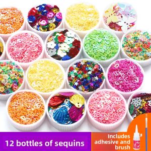 Colorful Shiny Gold Sparkle Powder Handmade DIY Painting Material for Children Bright Flash Powder Glitter Fun Creative Craft